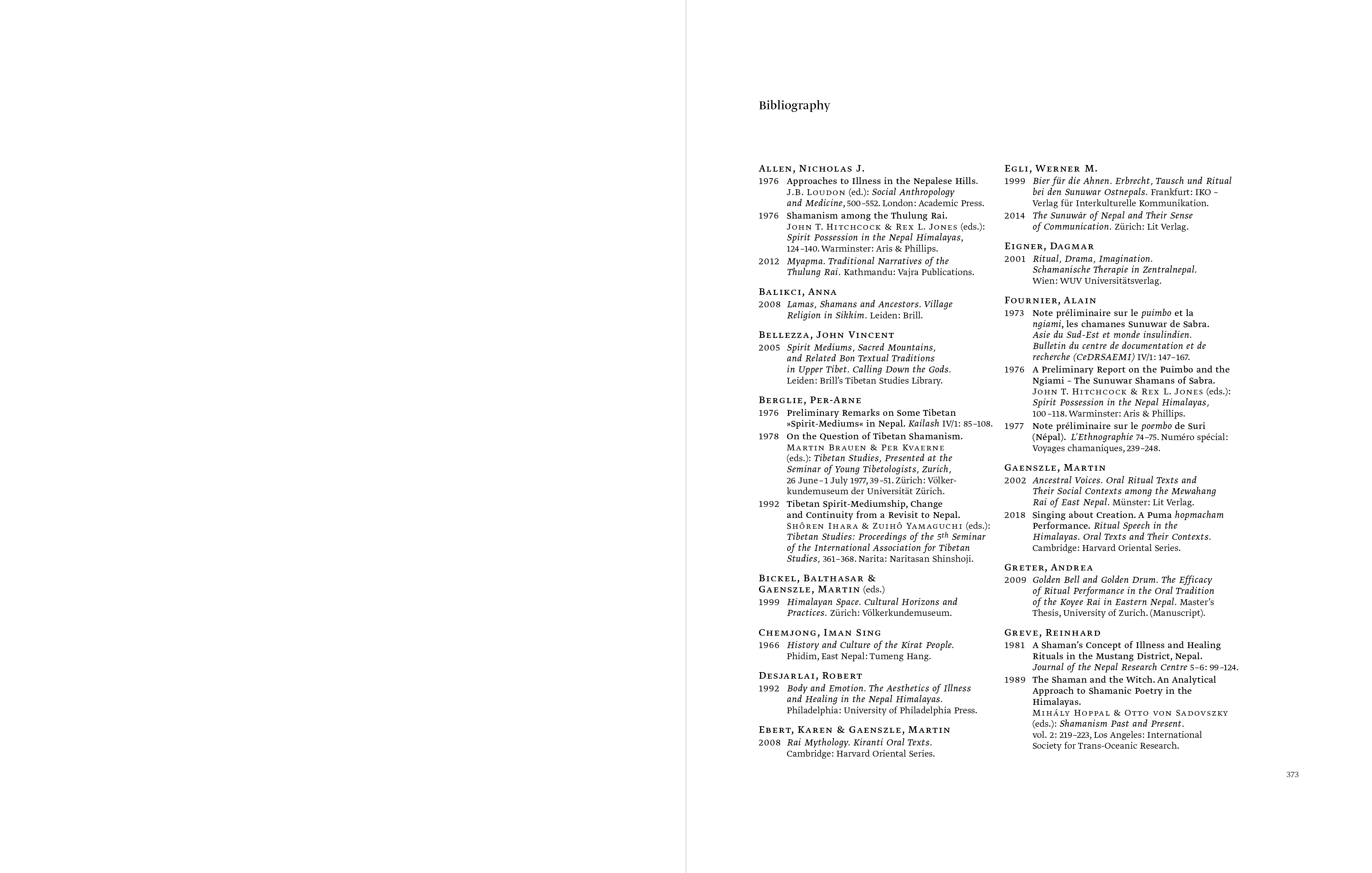 Galerie Buchholz | Michael Oppitz – Shamans of the Blind Country – 372373