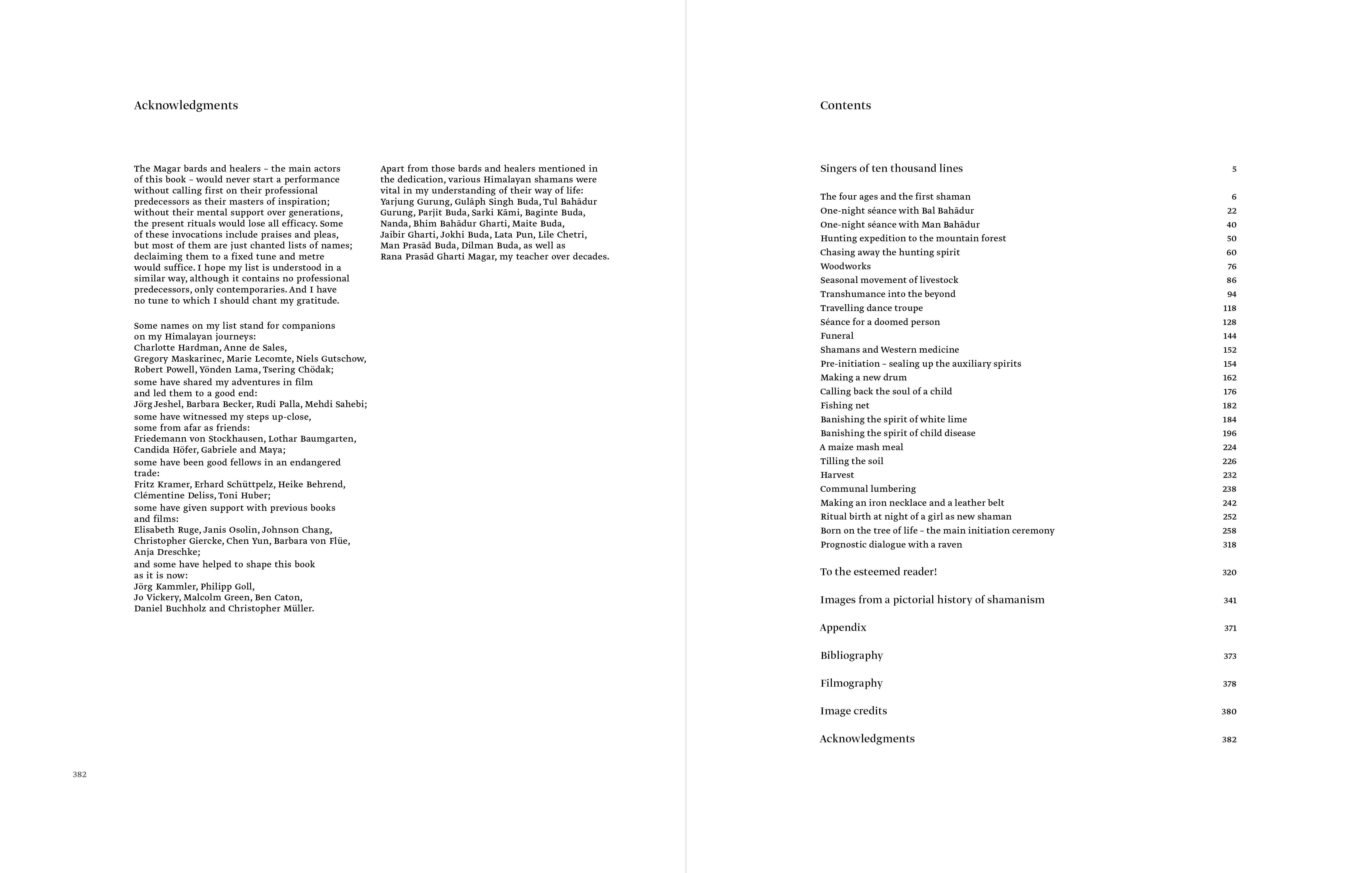 Galerie Buchholz | Michael Oppitz – Shamans of the Blind Country – 382383